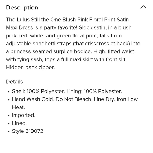 Still the One Blush Pink Floral Print Satin Maxi Dress - Picture 5 of 8